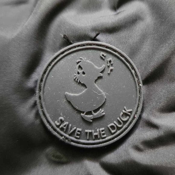 Save The Duck black Colette long puffer coat 3 L - please read carefully - Picture 6 of 16